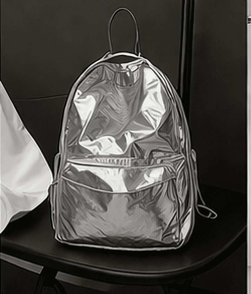 メタリックバックパック